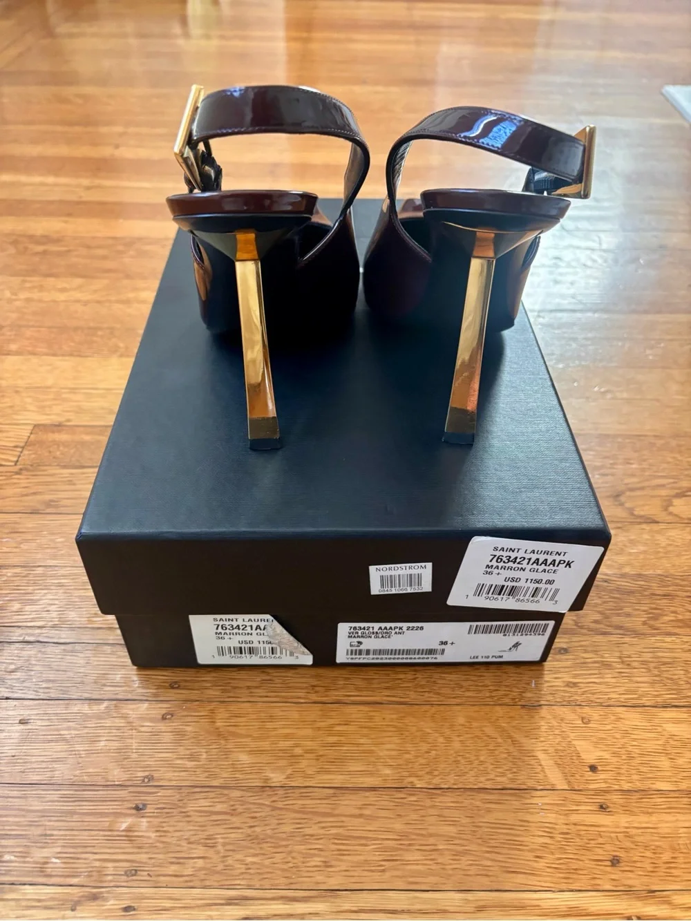 Saint Laurent Lee Slingback Pumps
